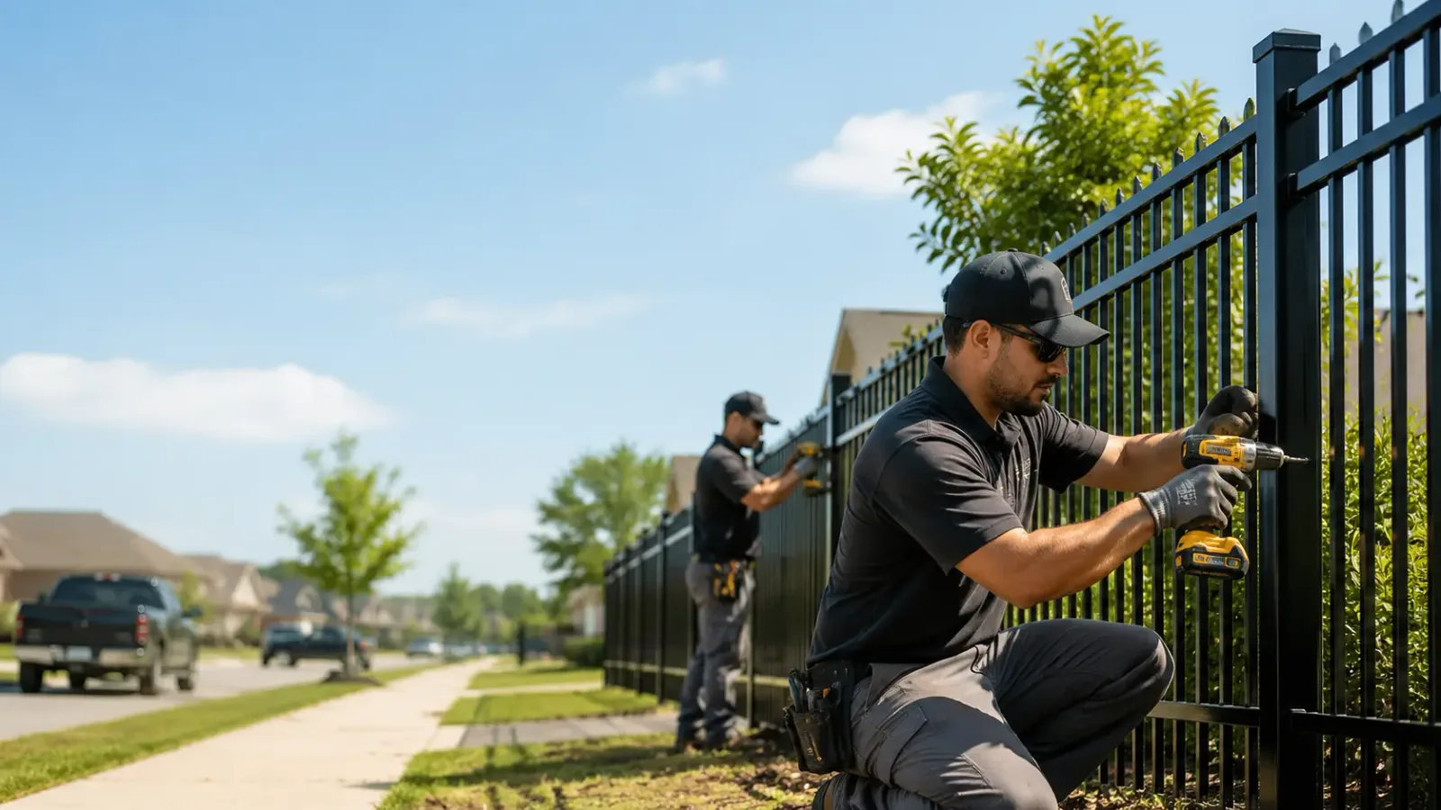 Metal Fence Installation in Chesterfield, MA